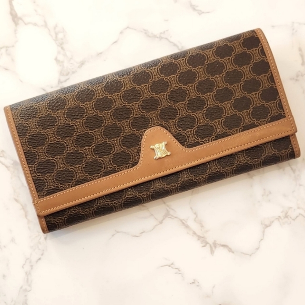 Authentic Céline Long Wallet